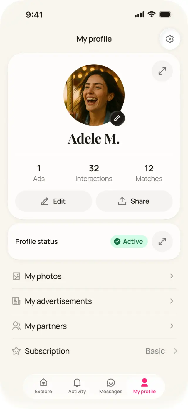 Tekero — my profile